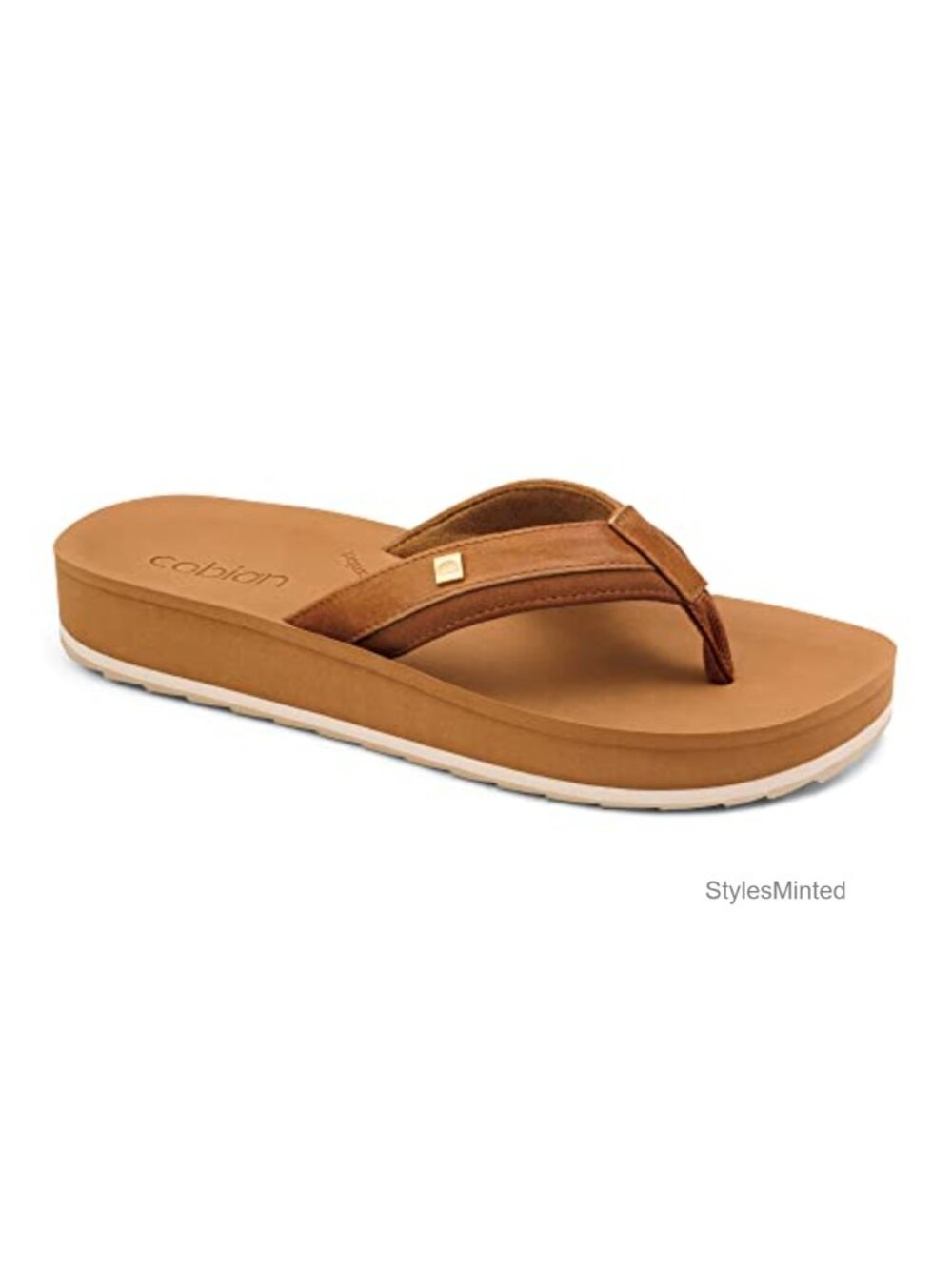 Women's Platform Sandals with Arch Support, Contoured Footbed